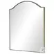 Jacques Antique Brass Irregular Mirror