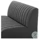 Augustine FIQA Boucle Charcoal Performance Fabric 39" Dining Banquette