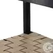 Heisler Almond Leather Blend Bar Stool