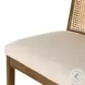 Antonia Solid Parawood Performance Fabric Bar Stool