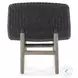 Portia Vintage Coal 24" Outdoor Chaise