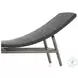 Portia Vintage Coal 24" Outdoor Chaise