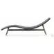 Portia Vintage Coal 24" Outdoor Chaise