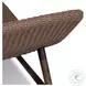Portia Tanned Weave 24" Outdoor Chaise