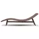 Portia Tanned Weave 24" Outdoor Chaise