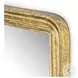 Vintage Louis Antiqued Gold Leaf Rectangle Mirror