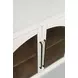 Archdale White 4 Glass Door Sideboard