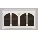 Archdale White 4 Glass Door Sideboard