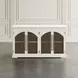 Archdale White 4 Glass Door Sideboard