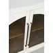 Archdale White 6 Glass Door Sideboard