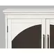Archdale White 6 Glass Door Sideboard