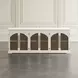 Archdale White 6 Glass Door Sideboard