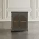 Archdale Gray 2 Glass Door Accent Storage Cabinet