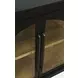 Archdale Black 4 Glass Door Sideboard