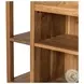 Indira Smoked Acacia And White Marble Kitchen Island