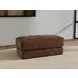 Jaden Cocoa Upholstered Rectangular Ottoman