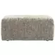 Jaden Steel Upholstered Square Cocktail Ottoman