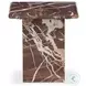 Arum Merlot Marble End Table
