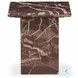 Arum Merlot Marble End Table