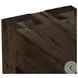 Abaso Ebony Rustic Wormwood Oak 80" Console Table