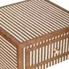 Kora Brown 1 Drawer Nightstand