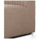 Augustine Crypton Nomad Taupe Performance Fabric 82" Dining Banquette