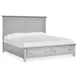 Harborwick Harbor Gray Storage Panel Bedroom Set