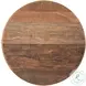 Reclamation Rustic Brown 24" Round Cocktail Table