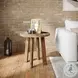 Reclamation Rustic Brown 24" Round End Table