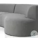Opal Hayes Smoke Outdoor 2 Piece Sectional