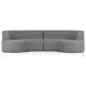 Opal Hayes Smoke Outdoor 2 Piece Sectional