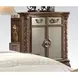 Vendome Gold Patina and Bone 3 Drawer Gentleman's Chest