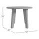 Reclamation Slate Blue 5 Piece Dining Set