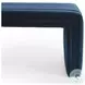 Augustine Sapphire Navy 61" Accent Bench