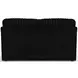 Eagan Black 69" Loveseat