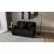 Eagan Black 69" Loveseat