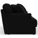 Eagan Black 69" Loveseat