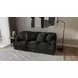 Eagan Black 95" Sofa