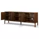Arturo Natural Walnut Veneer 6 Door Sideboard