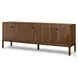 Arturo Natural Walnut Veneer 6 Door Sideboard