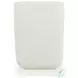 Basil Matte White Cast Aluminum Outdoor Square Occassional Table Set