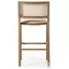 Sage Savile Flax Performance Fabric Bar Stool
