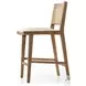 Sage Savile Flax Performance Fabric Counter Height Stool