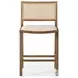 Sage Savile Flax Performance Fabric Counter Height Stool