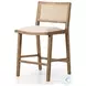 Sage Savile Flax Performance Fabric Counter Height Stool