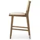Sage Savile Flax Performance Fabric Counter Height Stool