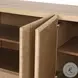 Hatch Natural Raffia 4 Door Sideboard