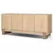 Hatch Natural Raffia 4 Door Sideboard