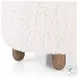 Aniston Andes Natural Round Ottoman