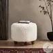 Aniston Andes Natural Round Ottoman